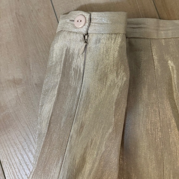 EUC Joseph Ribkoff Gold Skirt - Picture 2 of 5